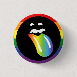 Badge Rond 2,50 Cm l'amour est l'amour