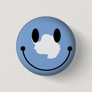 Badge Rond 2,50 Cm L'Antarctique