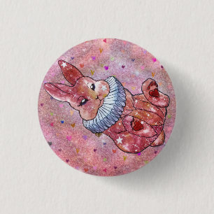 Badge Rond 2,50 Cm Lapin nommé Ladybug