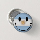 Badge Rond 2,50 Cm L'Argentine (Devant & derrière)