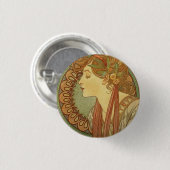 Badge Rond 2,50 Cm Laurel (Devant & derrière)