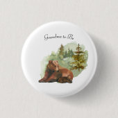 Badge Rond 2,50 Cm L'aventure commence les ours rustiques (Devant)