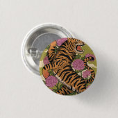 Badge Rond 2,50 Cm Le beau tigre (Devant & derrière)