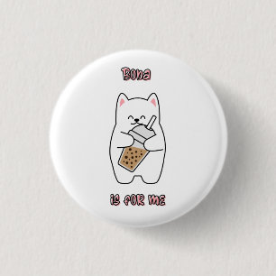Badge Rond 2,50 Cm Le Boba Est Pour Moi