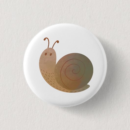Badge Rond 2,50 Cm Le bon escargot (Devant)
