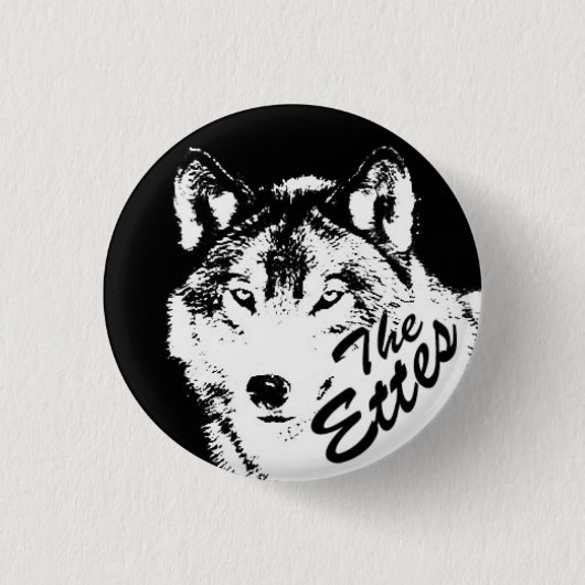 Badge Rond 2,50 Cm Le bouton de loup d'Ettes (Devant)