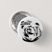 Badge Rond 2,50 Cm Le bouton d'ours d'Ettes (Devant & derrière)