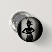 Badge Rond 2,50 Cm le carnaval est un b*** (Devant & derrière)