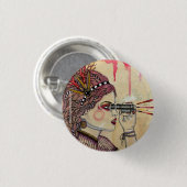 Badge Rond 2,50 Cm Le chercheur (Devant & derrière)
