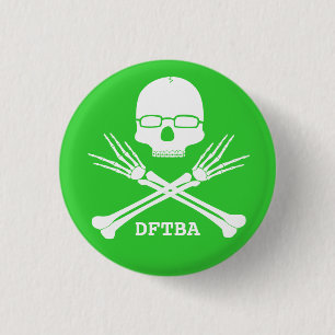 Badge Rond 2,50 Cm Le COMBATTANT NERD, customisent la couleur (voir