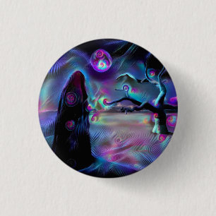 Badge Rond 2,50 Cm Le désert des rêves