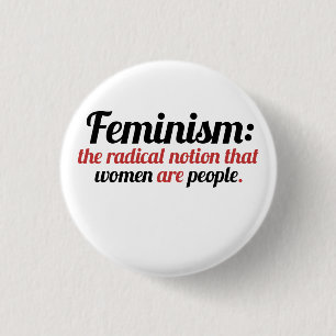 Badge Rond 2,50 Cm Le féminisme défini