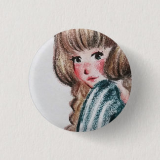 Badge Rond 2,50 Cm Le fond : Fille