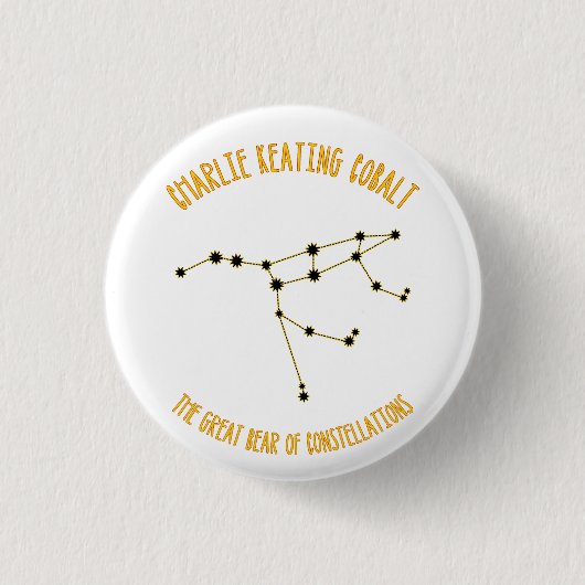 Badge Rond 2,50 Cm Le grand ours (Devant)