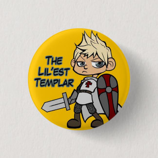 Badge Rond 2,50 Cm Le Lil'est Templar