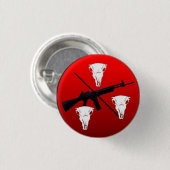 Badge Rond 2,50 Cm Le logo de Sheperd (Devant & derrière)