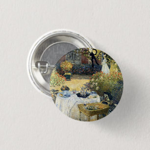 Badge Rond 2,50 Cm Le Luncheon Claude Monet