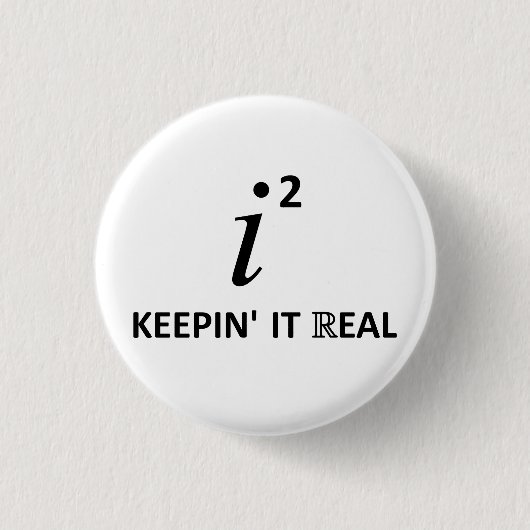 Badge Rond 2,50 Cm Le maintenant vrai (Devant)