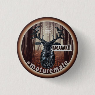 Badge Rond 2,50 Cm Le mâle mature