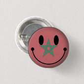 Badge Rond 2,50 Cm Le Maroc (Devant & derrière)