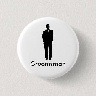 Badge Rond 2,50 Cm Le meilleur homme ou le Groomsman