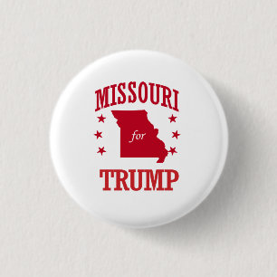 BADGE ROND 2,50 CM LE MISSOURI POUR DONALD TRUMP