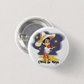 Badge Rond 2,50 Cm Le musicien - (Devant & derrière)