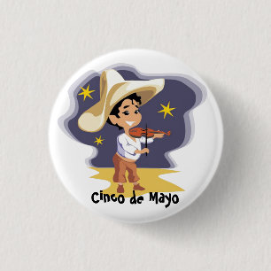Badge Rond 2,50 Cm Le musicien -