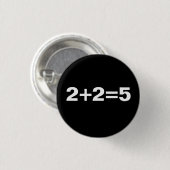 Badge Rond 2,50 Cm Le nouveau mathe (Devant & derrière)