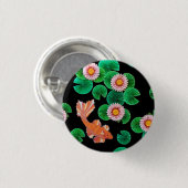 Badge Rond 2,50 Cm Le papier Koi Pond (Devant & derrière)
