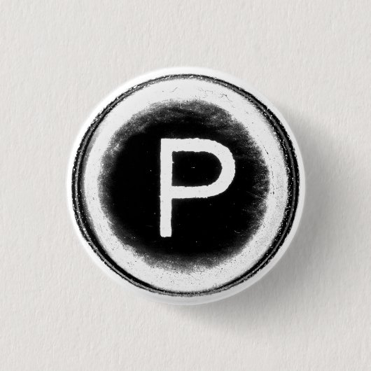 Badge Rond 2,50 Cm le point réserve le bouton (Devant)