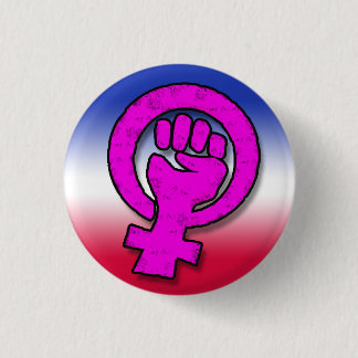 Badge Rond 2,50 Cm Le pouvoir des femmes - petit bouton