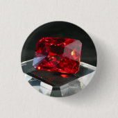 Badge Rond 2,50 Cm Le Red Jack Ruby (Devant)