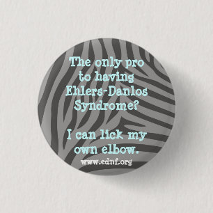 Badge Rond 2,50 Cm Le seul pro à avoir le syndrome d'Ehlers-Danlos