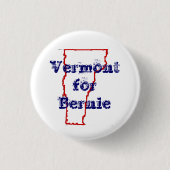 Badge Rond 2,50 Cm Le Vermont pour Bernie (Devant)