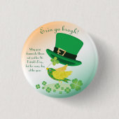 Badge Rond 2,50 Cm Le vol chanceux de Shoemaker (Devant)