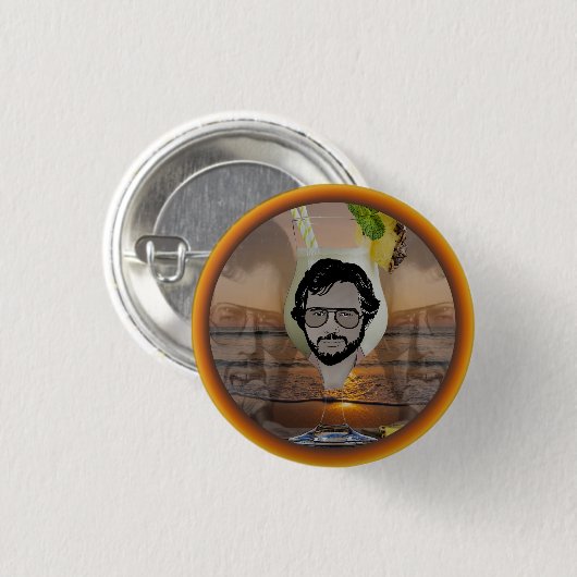 BADGE ROND 2,50 CM L'ÉCHAPPEMENT (Devant & derrière)