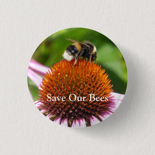 BADGE ROND 2,50 CM LES ABEILLES (Devant)