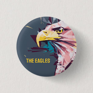 Badge Rond 2,50 Cm Les aigles
