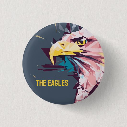 Badge Rond 2,50 Cm Les aigles (Devant)
