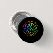 Badge Rond 2,50 Cm Les Filles Voyage 2023 Sont Apparemment Difficiles (Devant & derrière)