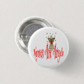 Badge Rond 2,50 Cm Les infirmières sont des anges (Devant & derrière)