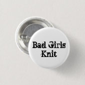 Badge Rond 2,50 Cm Les Mauvaises Filles Knit (Devant & derrière)