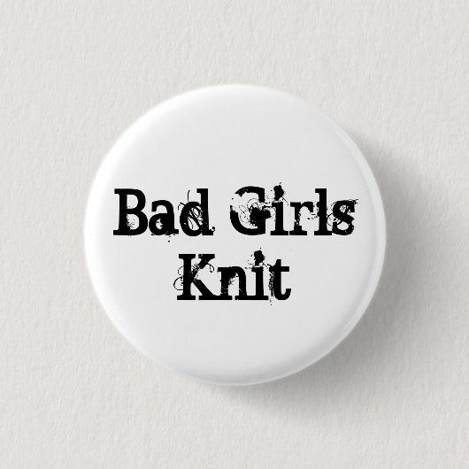 Badge Rond 2,50 Cm Les Mauvaises Filles Knit (Devant)