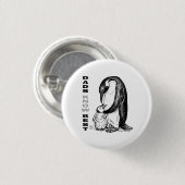 Badge Rond 2,50 Cm Les papas connaissent mieux (Devant & derrière)