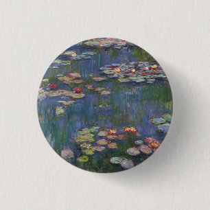 Badge Rond 2,50 Cm Les puits de Claude Monet 1916