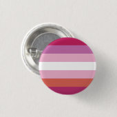 Badge Rond 2,50 Cm Lesbian Pride Flag Button (Devant & derrière)