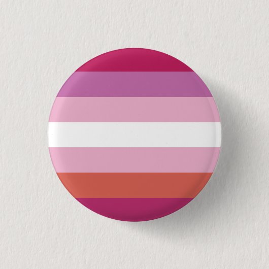 Badge Rond 2,50 Cm Lesbian Pride Flag Button (Devant)