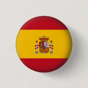Badge Rond 2,50 Cm L'Espagne ronde