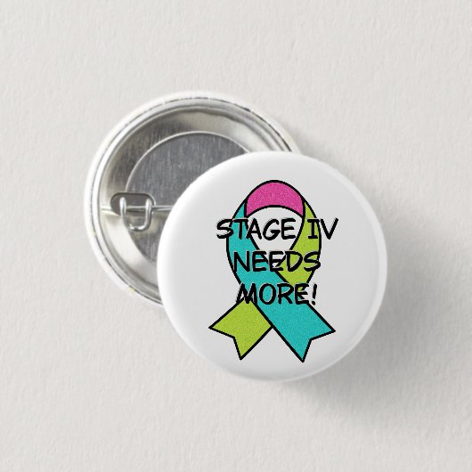 Badge Rond 2,50 Cm L'étape 4 a besoin de plus (Devant & derrière)